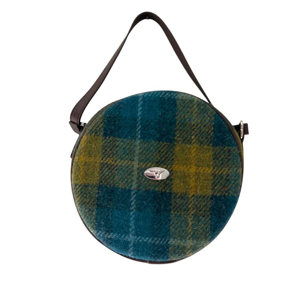 Glen Appin of Scotland House of Tweed Tartan Crossbody Bag | 100% Wool